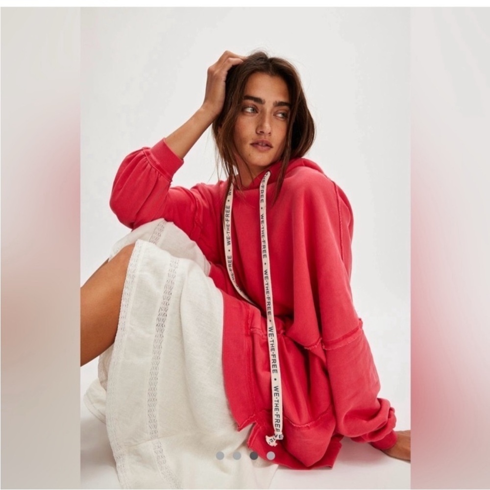 Free people we the free hoodie size small will fit large NWOT